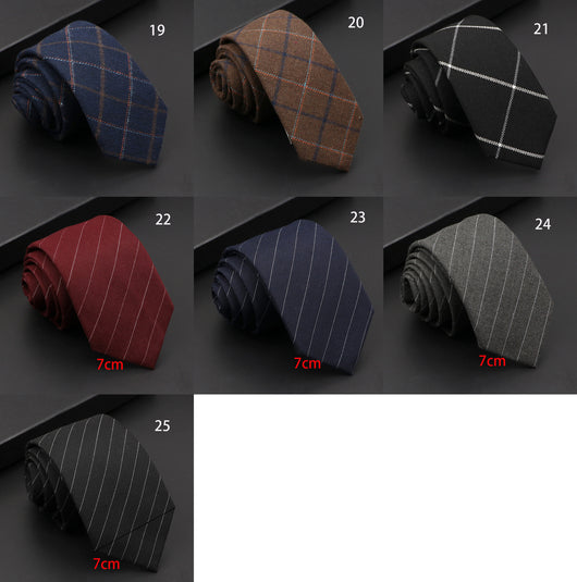Corbata de Lana Artificial Estilo Coreano - Accesorio Casual Versátil - Image 30