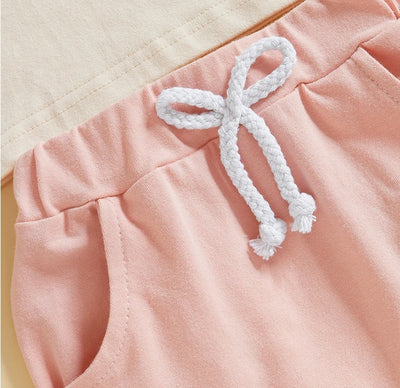 Conjunto Infantil Casual de Camiseta y Short Estampado - Image 8