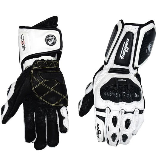 Guantes de Motociclismo Racing en Fibra de Carbono con Protección Antiimpacto - Image 9