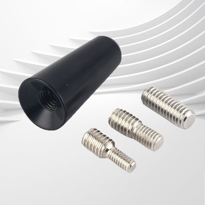 Antena Universal de Aluminio para Auto - Rubber Fit