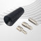 Antena Universal de Aluminio para Auto - Rubber Fit