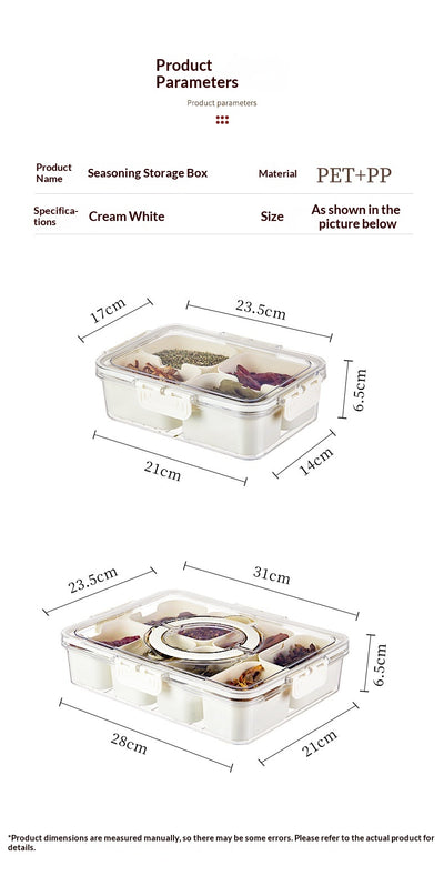 Organizador de Especias con Tapa Hermética para Cocina - Image 11