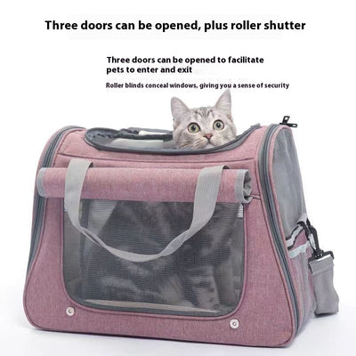 Bolsa Transportadora para Gatos Transpirable de Gran Capacidad - Image 2