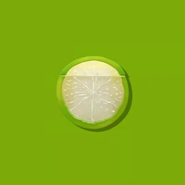 Funda Protectora Limón para AirPods 1, 2, Pro y 3 Generación - Silicona Suave