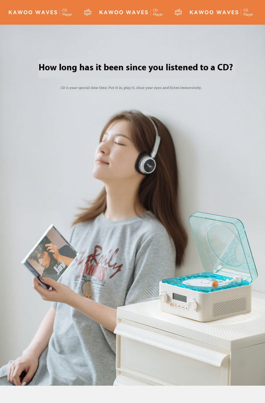 Equipo de Audio Retro All-in-One con Bluetooth, Reproductor de Vinilo y Pantalla Digital - Image 15