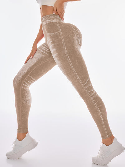 Leggings Deportivos Sin Costuras con Diseño en V para Glúteos Esculpidos - Image 35