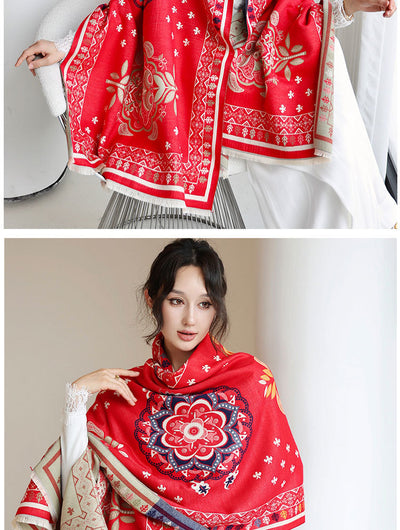 Chal Versátil de Oficina Estilo Coreano para Otoño e Invierno - Image 40