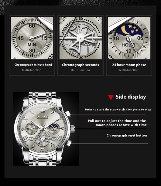 Reloj Inteligente Multifuncional Resistente al Agua con Esfera Luminosa - Image 16