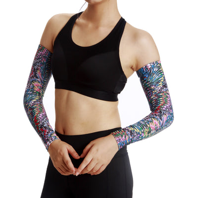 Manga de Protección Solar Peacock para Ciclismo y Actividades Outdoor - Image 12