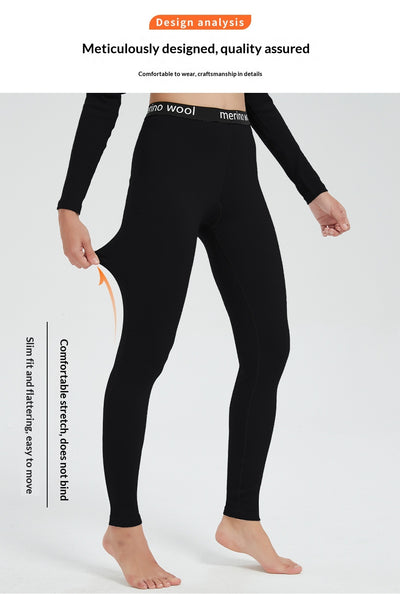 Mallas Térmicas de Lana Merino para Mujer - Secado Rápido y Comodidad Outdoor - Image 10