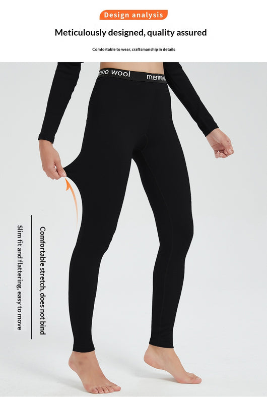 Mallas Térmicas de Lana Merino para Mujer - Secado Rápido y Comodidad Outdoor - Image 10