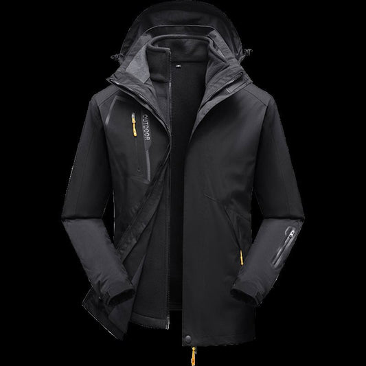 Chaqueta Táctica para Hombre con Forro Polar - Resistente al Viento