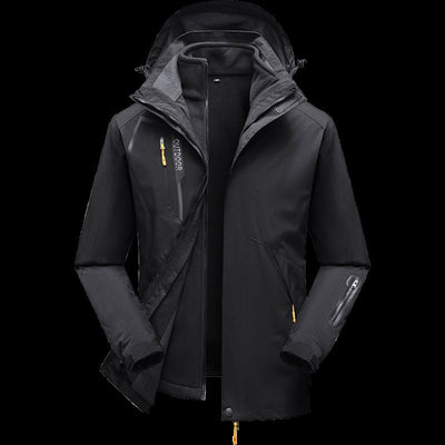 Chaqueta Táctica para Hombre con Forro Polar - Resistente al Viento