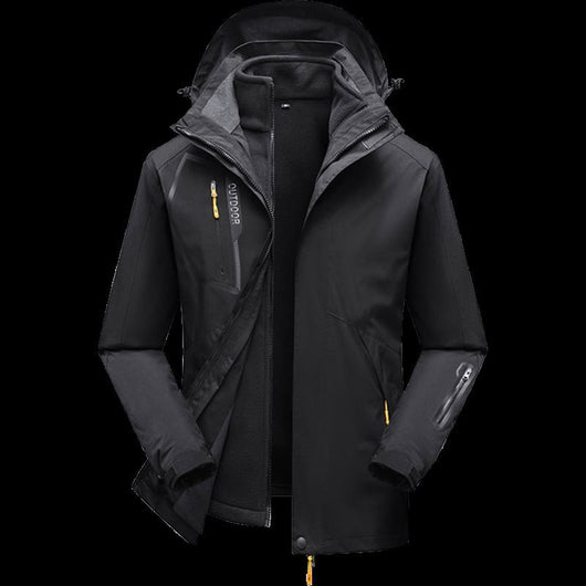 Chaqueta Táctica para Hombre con Forro Polar - Resistente al Viento
