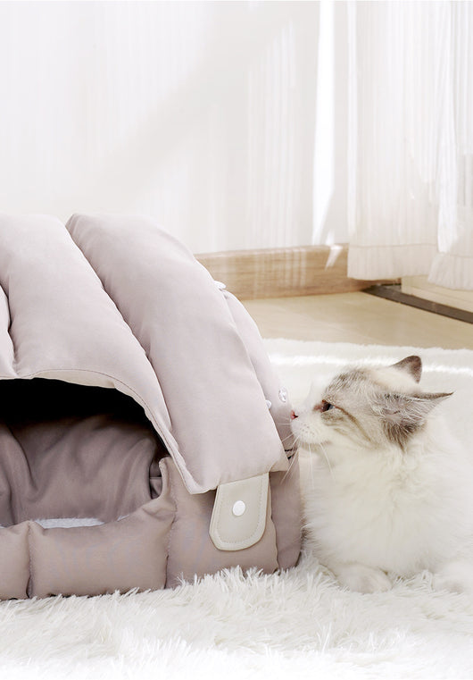 Cama Arqueada Desmontable para Gatos y Perros - Nido Cálido y Envolvente - Image 17