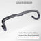 Manillar de Carbono Ultraligero para Bicicleta de Ruta - Accesorios Premium