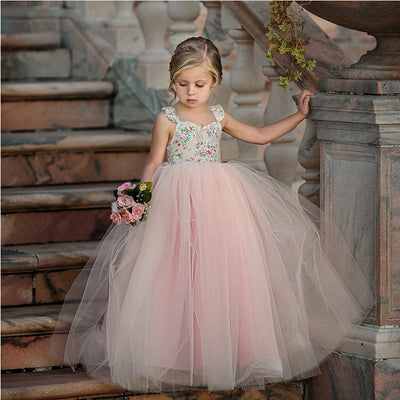 Vestido de Princesa para Niñas - Traje de Actuación Elegante - Image 8
