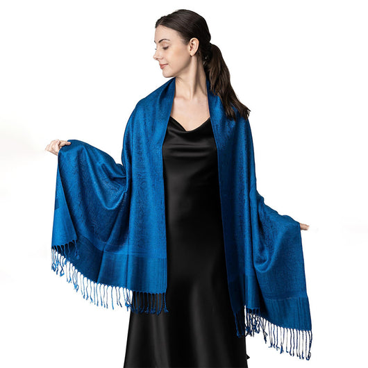 Elegante Chal Ligero de Lujo - Envolvente de Imitación Cashmere para Mujer - Image 15