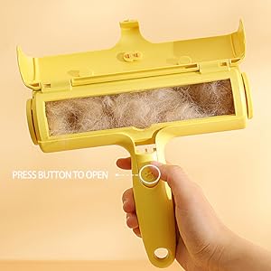 Removedor de Pelos para Mascotas - Rodillo Reutilizable 2 en 1 para Muebles y Ropa - Image 10