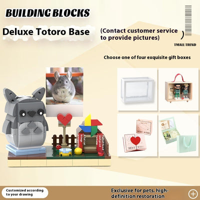Bloques de Construcción Mascota Personalizada - Figura de Perro y Gato - Image 17