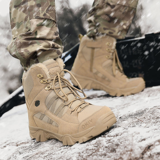 Botas Militares de Combate para Invierno con Forro Térmico - Image 7