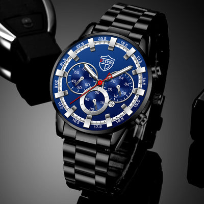 Reloj de Cuarzo Luminoso para Hombre - Elegancia Empresarial - Image 21