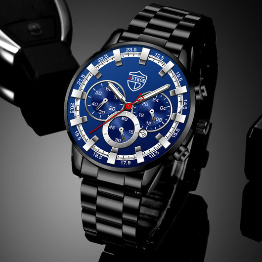 Reloj de Cuarzo Luminoso para Hombre - Elegancia Empresarial - Image 21