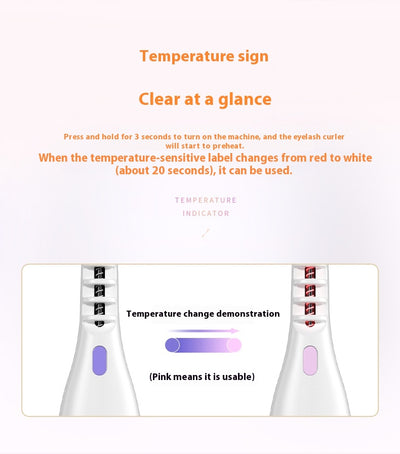 Rizador de Pestañas Eléctrico con Control de Temperatura 3 Niveles - Image 14