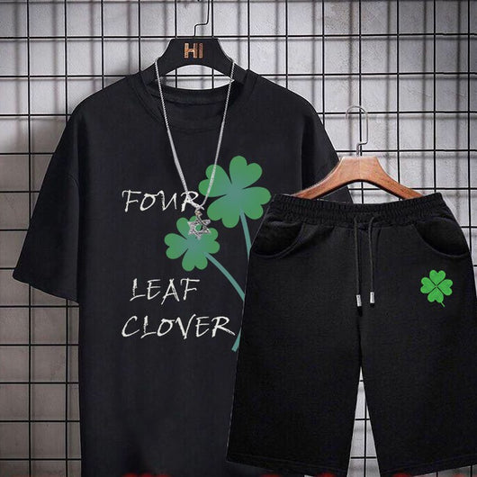 Conjunto Casual Coreano para Hombre: Playera y Shorts de Moda - Image 9