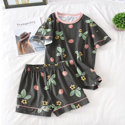Pijama Corto de Algodón para Mujer - Comodidad de Verano - Image 17
