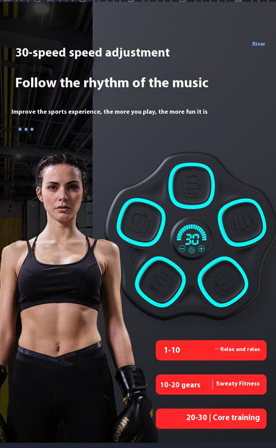 Saco de Boxeo Inteligente con Bluetooth y Música para Fitness - Image 10