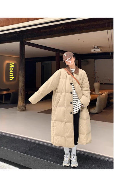 Abrigo Acolchado Mujer Largo Diseño Moderno y Elegante - Image 22