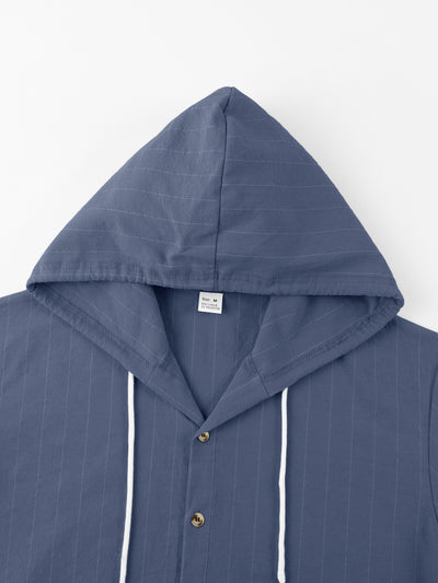 Cardigan Slim Fit con Capucha para Hombre - Casual y Versátil - Image 13