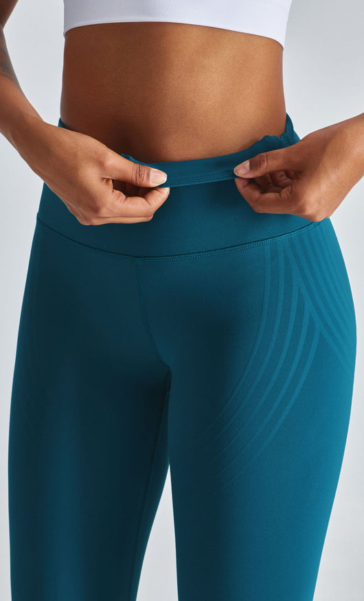 Pantalones de Yoga Cintura Alta Nude Peach con Levantamiento de Glúteos para Mujer - Image 4