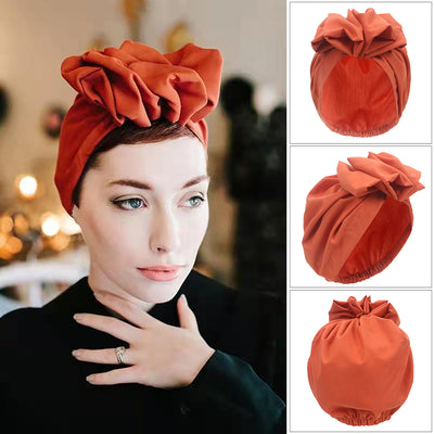 Turbante Retro Francés para Mujer - Estilo Baotou