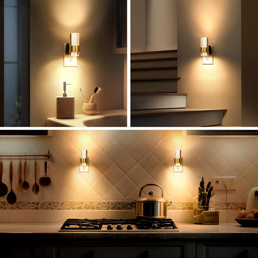 Lámpara LED Flor de Hielo con Sensor de Movimiento para Cocina y Pasillos - Image 9