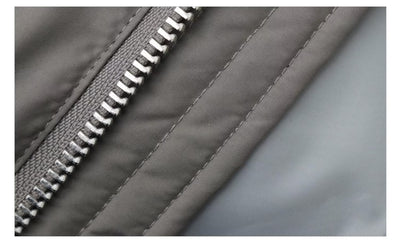 Abrigo Acolchado Casual de Cuello Alto Minimalista - Image 24