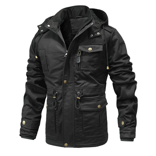 Chaqueta Talla Grande Estilo Europeo y Americano para Hombre