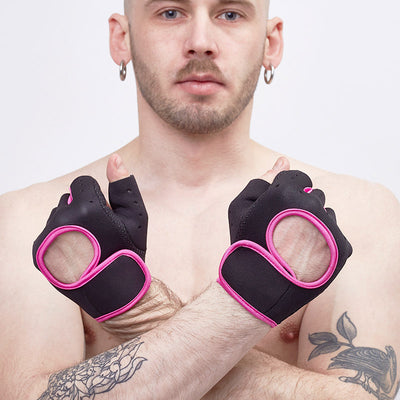 Guantes Deportivos de Protección Medio Dedo para Esquí, Ciclismo y Fitness - Image 12