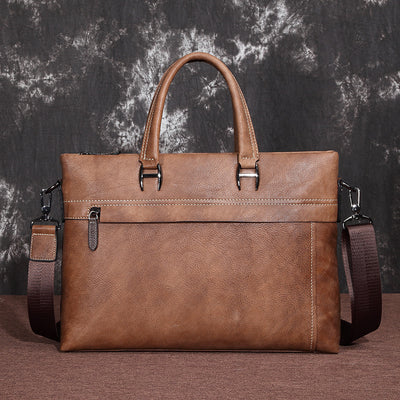 Bolso para Hombre de Cuero Vacuno Premium - Maletín Ejecutivo y Casual - Image 3