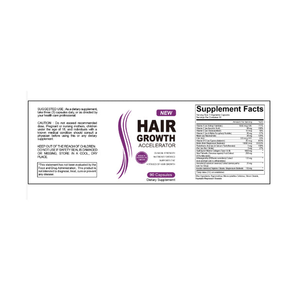 Cápsulas de Biotina para Cabello Fortalecido