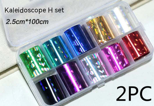 Set de 12 Láminas de Transferencia para Uñas Artísticas - Image 24