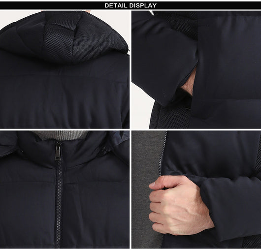 Chaqueta Acolchada Corta de Color Puro - Image 15