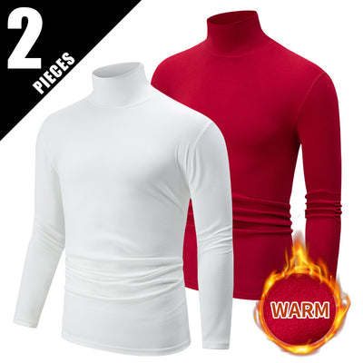 Polera Térmica de Cuello Alto para Hombre - Abrigo Versátil de Invierno - Image 15