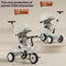 Triciclo Infantil Pedal - Carro Ligero para Niños