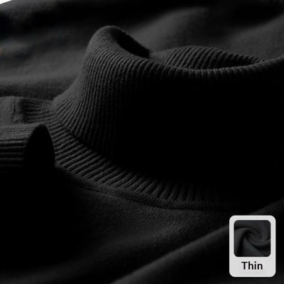 Suéter Tejido para Hombre Cuello Alto Cálido y Suave - Image 4