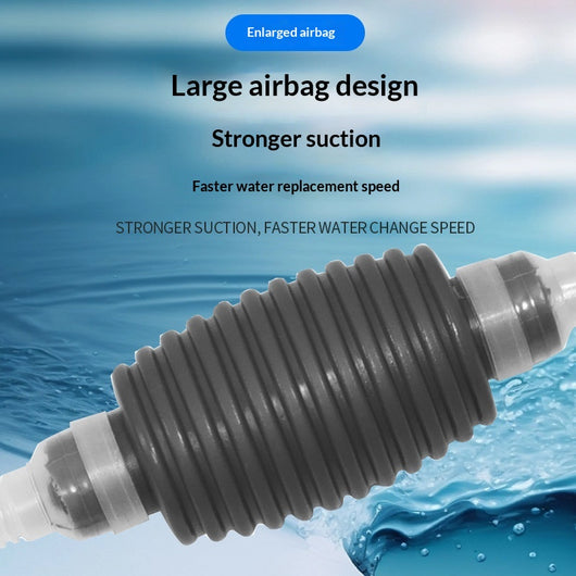 Tubo Sifón Manual para Limpieza de Arena y Cambios de Agua en Acuarios - Image 3