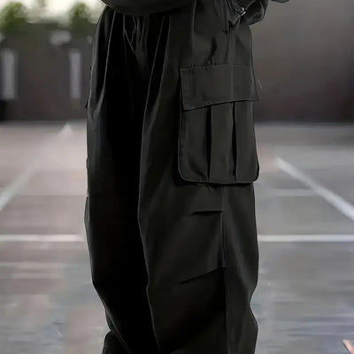 Pantalones Jogger Holgados para Hombre - Corte Recto y Cómodo