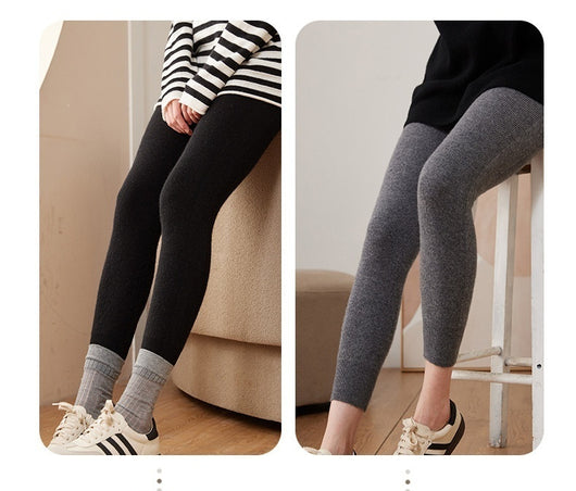 Leggings Térmicos Cintura Alta de Cachemira - Ajuste Slim Cómodo - Image 26