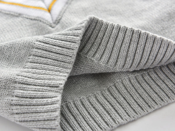 Chaleco Pullover de Punto para Niños - Prenda Base Versátil